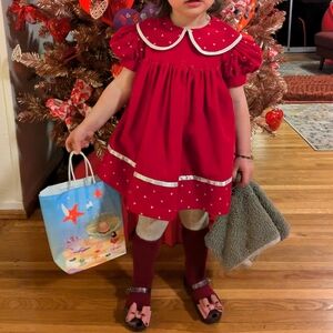 Vintage Toddler Valentine's Dress Bundle